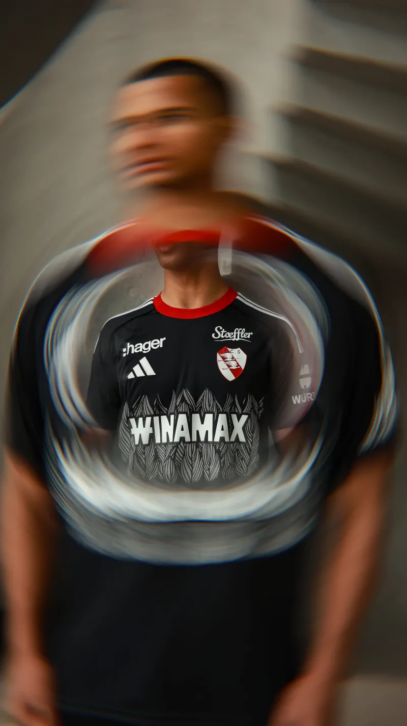 Photo portrait maillot de foot